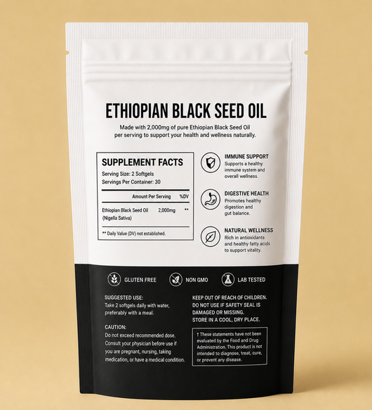 Senaria Ethiopian Black Seed Oil